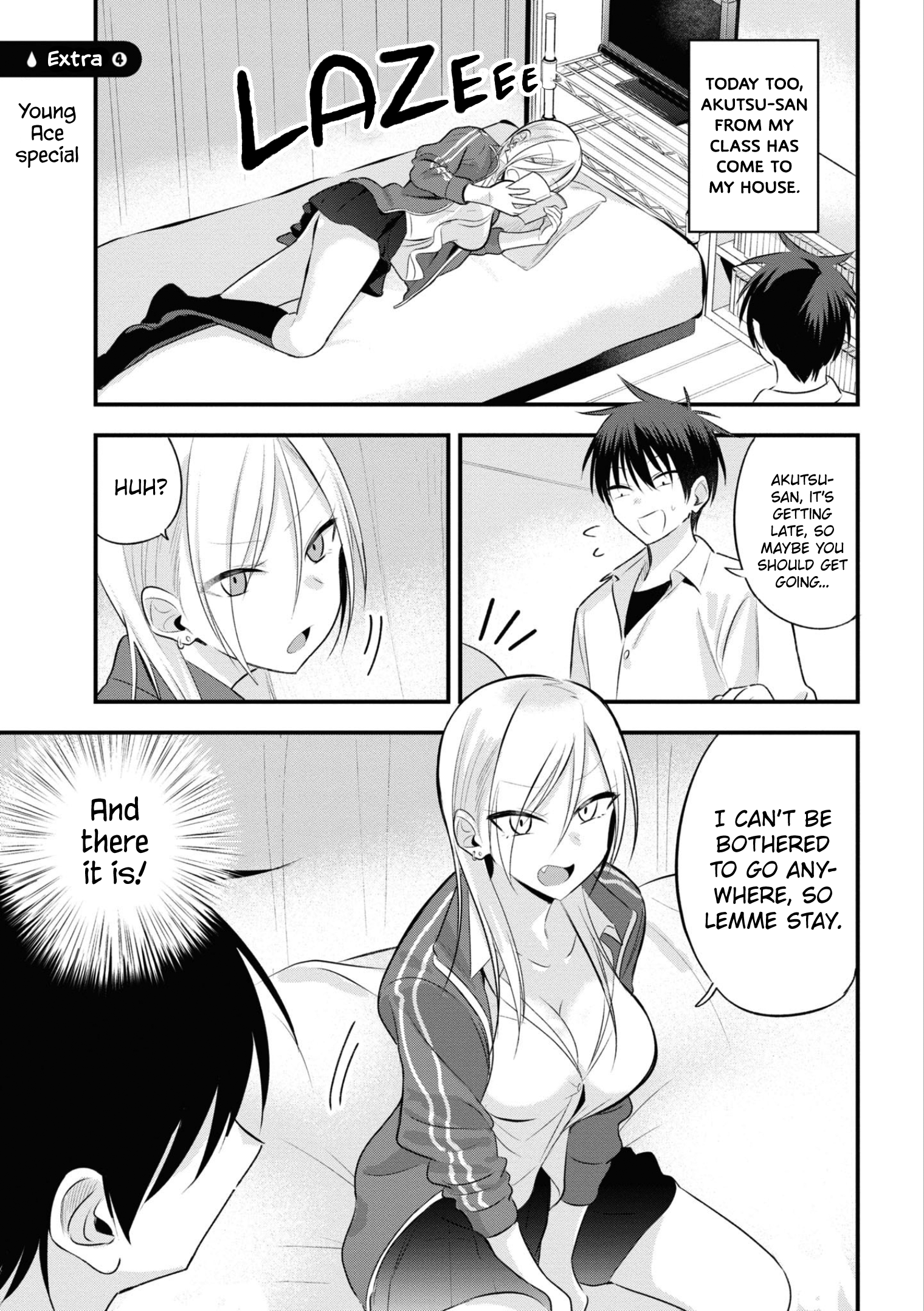 Please Go Home, Akutsu-San! - Page 1