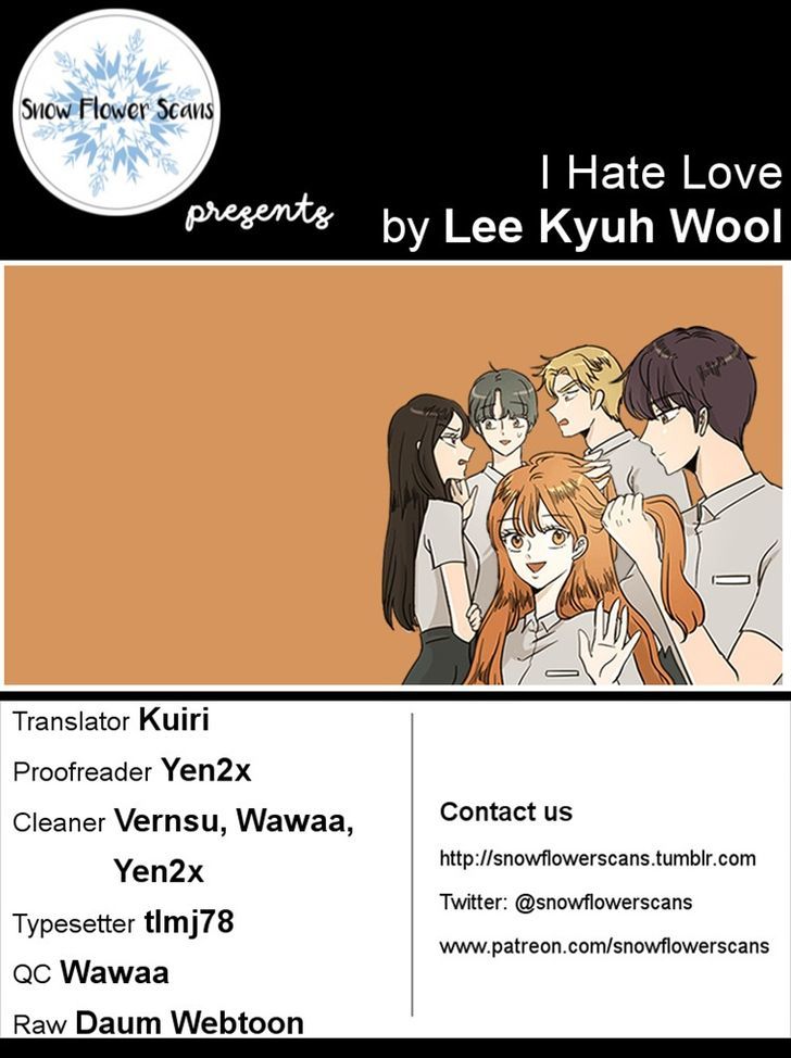 I Hate Love - Page 1