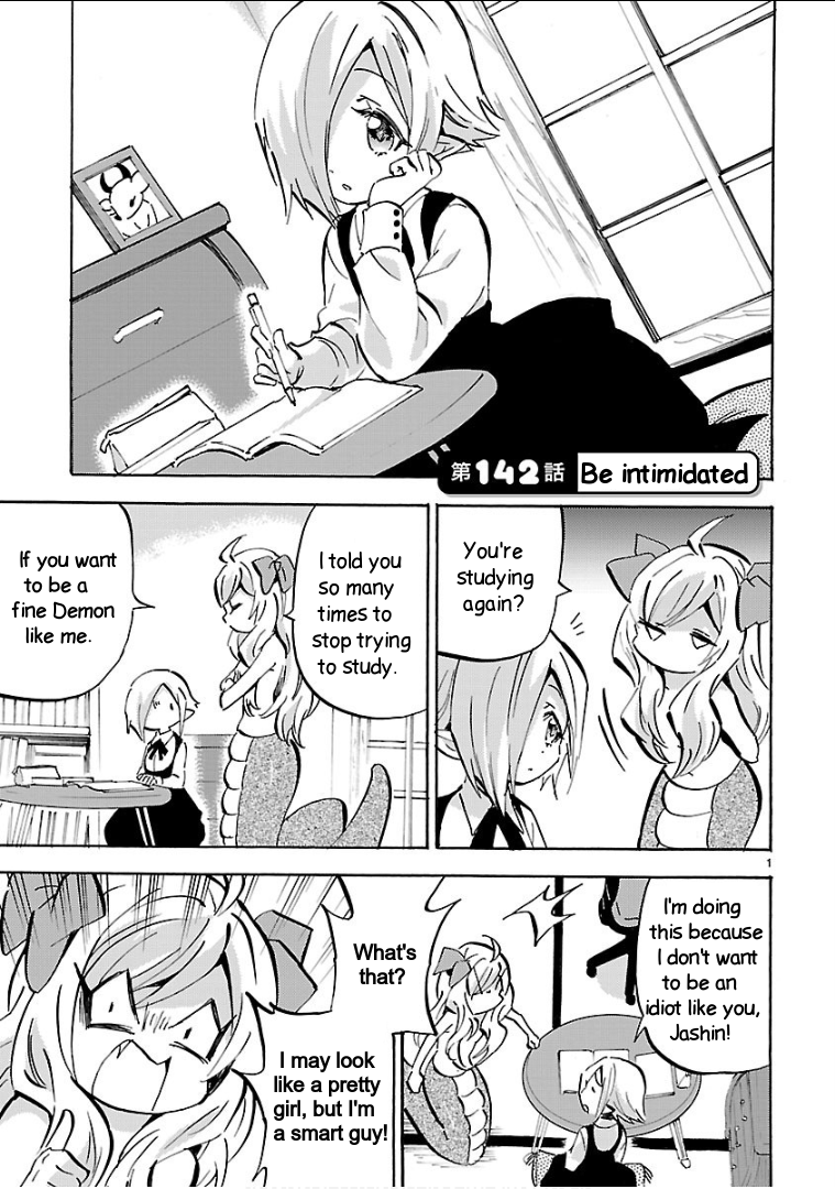 Jashin-Chan Dropkick Vol.12 Chapter 142: Be Intimidated - Picture 1