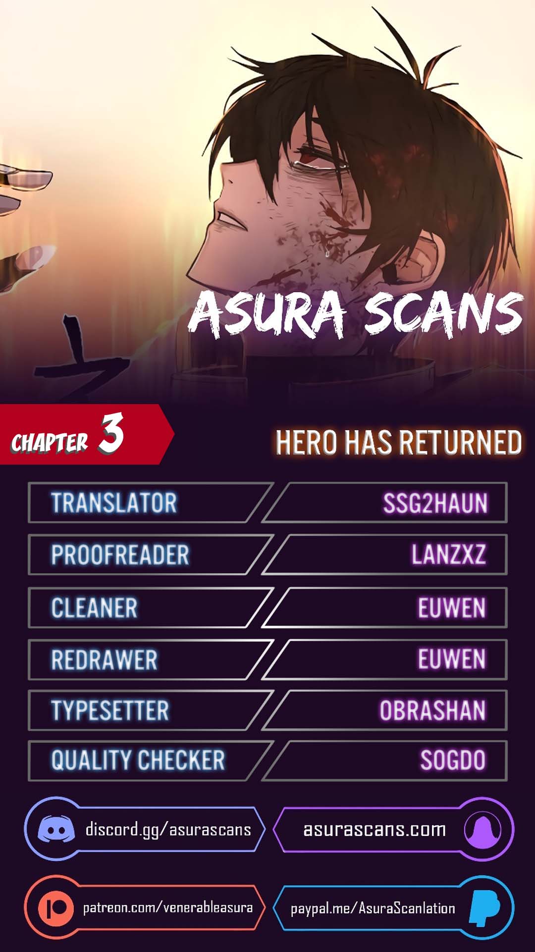 Hero Has Returned Chapter 3 - Picture 1