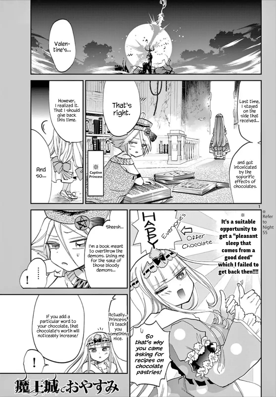 Maou-Jou De Oyasumi Chapter 88: It Contains Handmade Chocolate - Picture 1