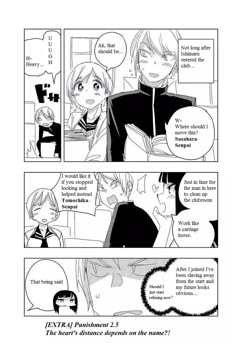 Houkago No Goumon Shoujo Vol.1 Chapter 2.5: The Heart's Distance Depends On The Name?! - Picture 1