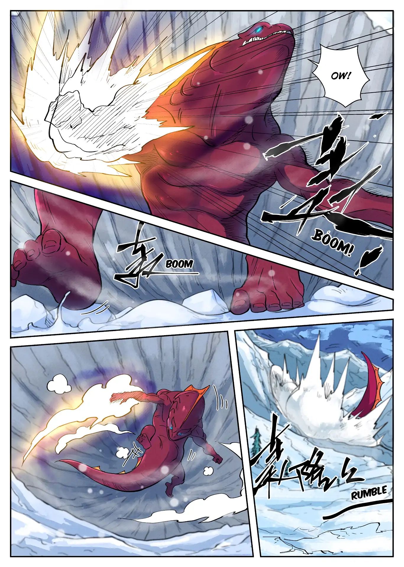Tales Of Demons And Gods Chapter 252: Dragon Burst Bomb - Picture 3