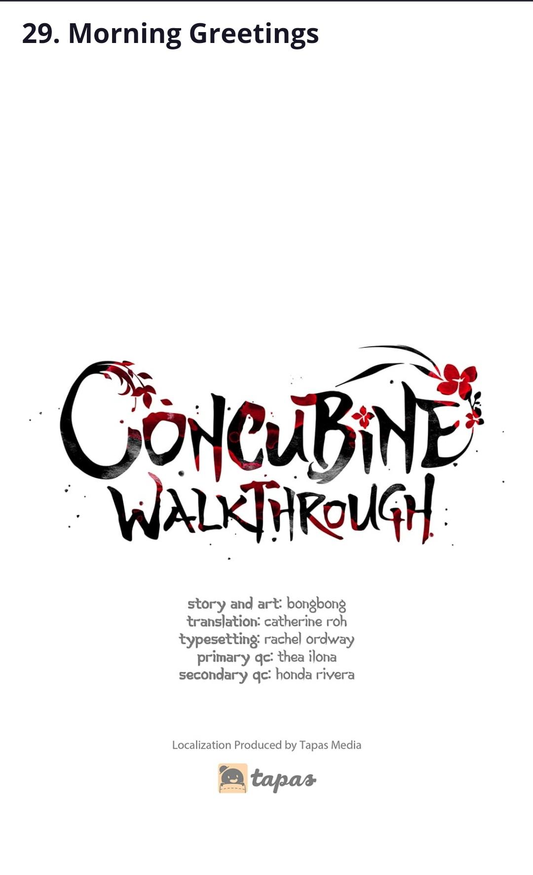 Concubine Walkthrough Chapter 29 - Picture 1