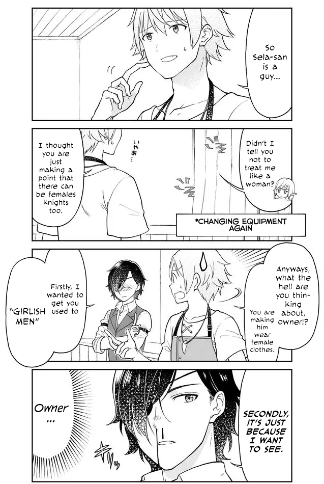 Armor Shop For Ladies & Gentlemen Chapter 15: Elf-San Takes A Store Visit 2 - Picture 2