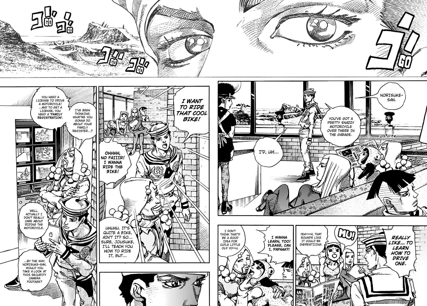 Jojo No Kimyou Na Bouken - Jojorion Chapter 59 : The Man Who Lives By The Pond Part 1 - Picture 3