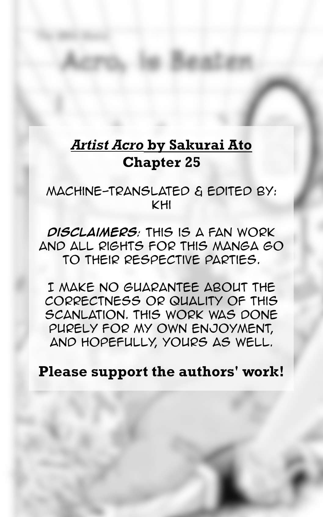 Artist Acro Chapter 25 - Picture 3