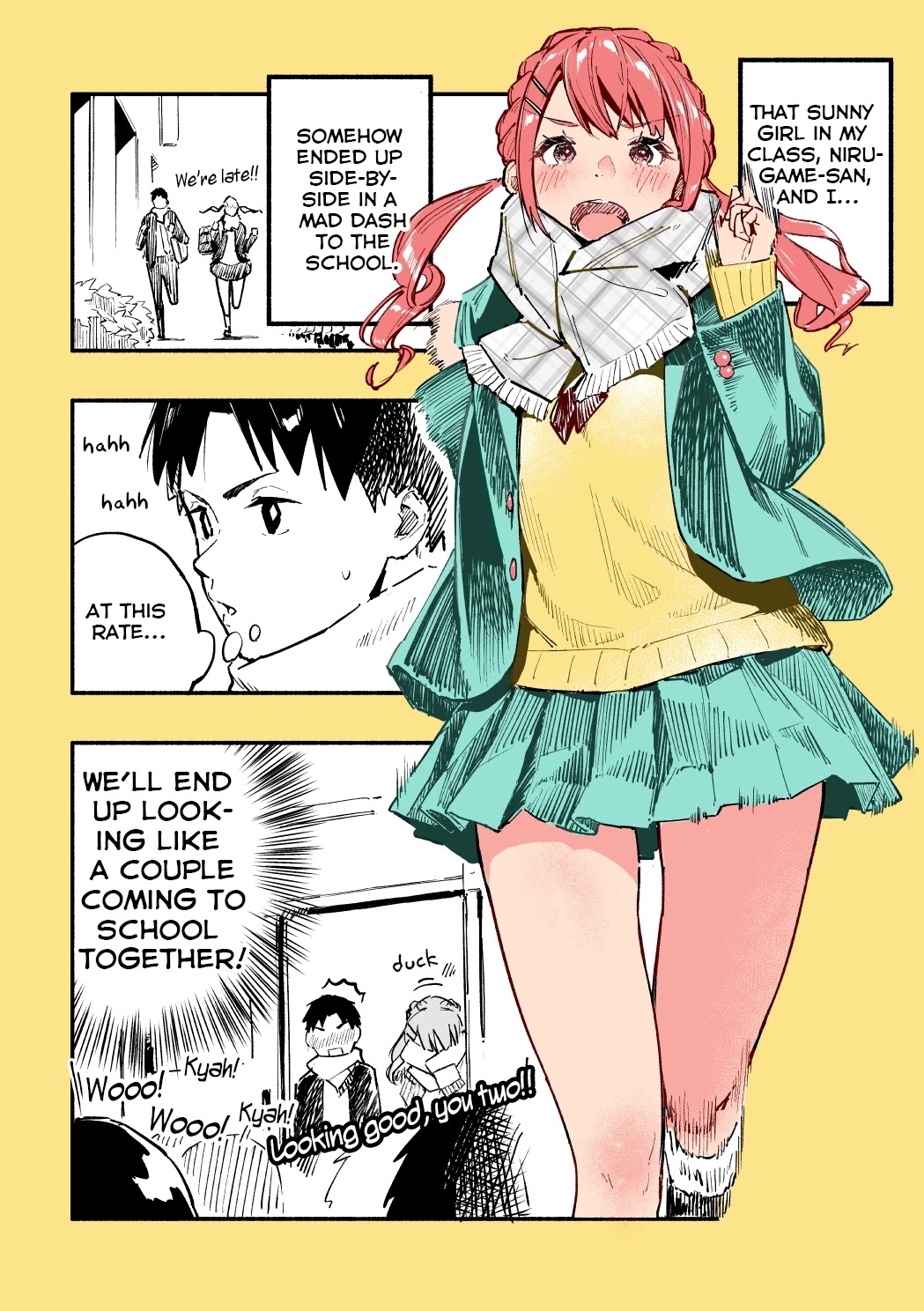 Nirugame-Chan With The Huge Ass And Usami-Kun - Page 1