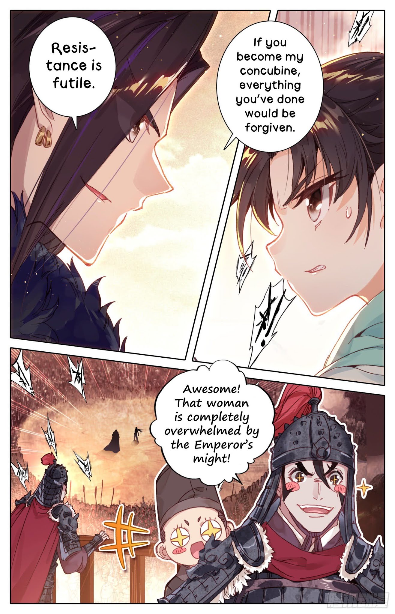 Legend Of The Tyrant Empress Chapter 37: A Promise - Picture 3