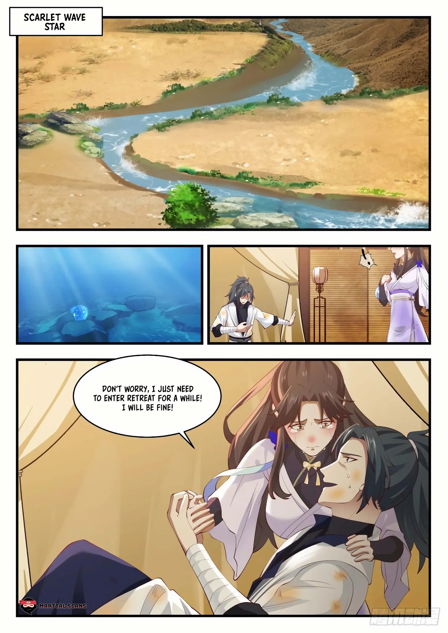 Martial Peak Chapter 1396: Scarlet Wave Star’S Pure Ice Island - Picture 2