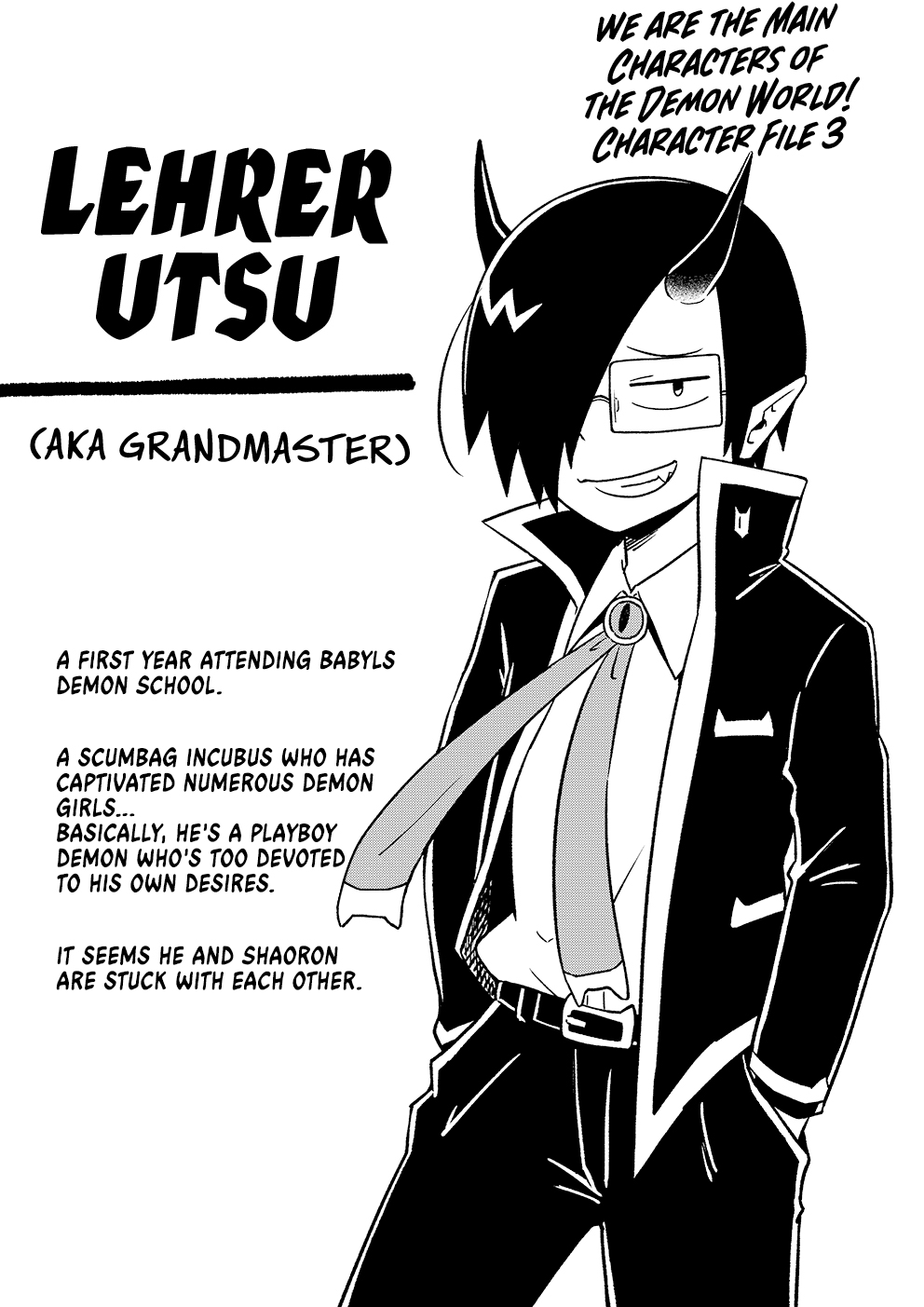 We Are The Main Characters Of The Demon World! Vol.2 Chapter 20.1: Character Sheets. - Picture 3