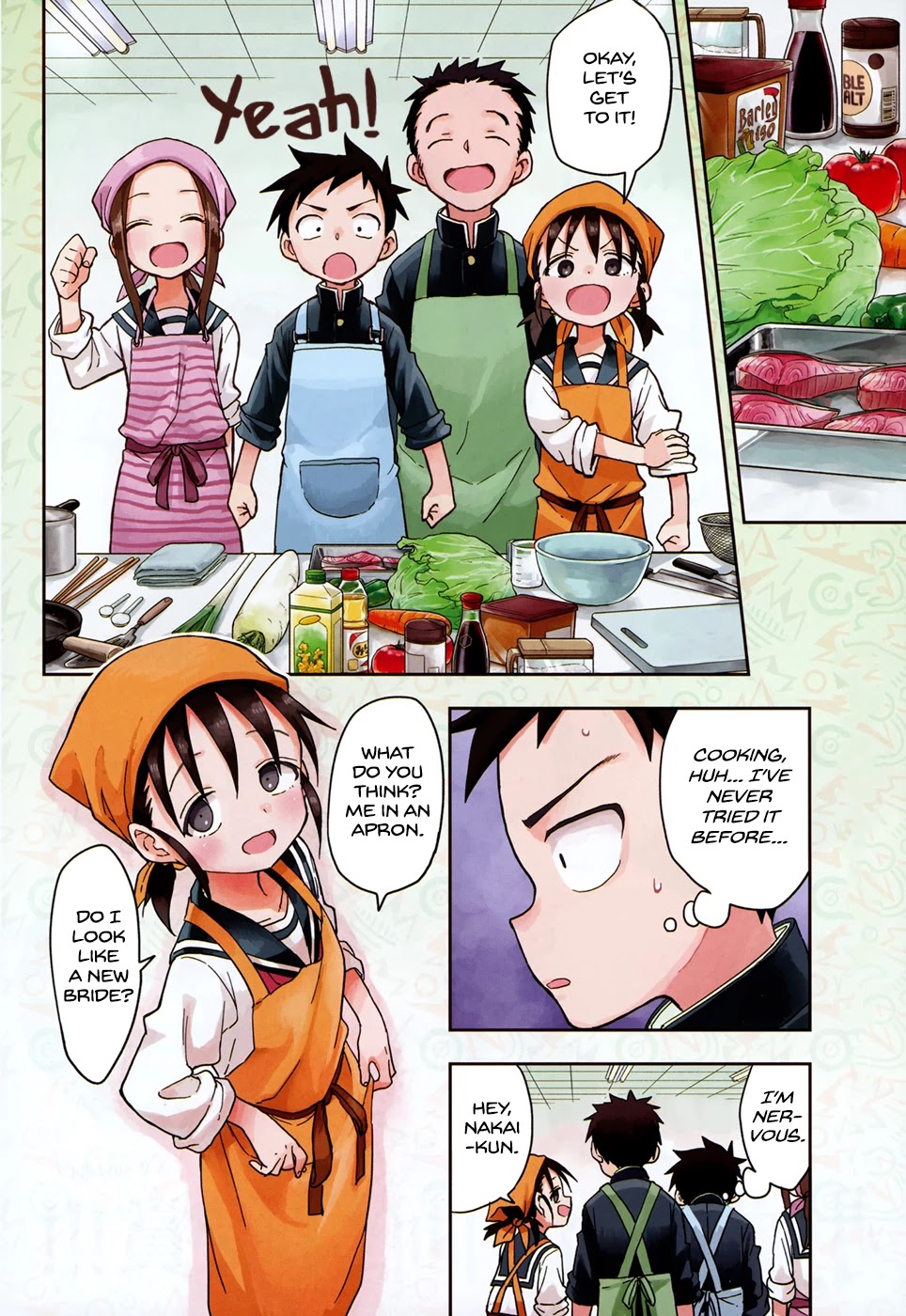 Karakai Jouzu No Takagi-San Chapter 140: Cooking Class - Picture 2