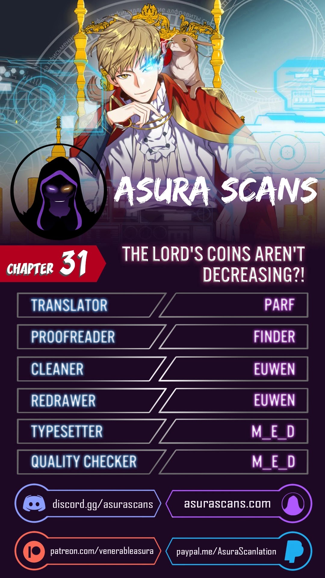 The Lord's Coins Aren't Decreasing?! Chapter 31 - Picture 1