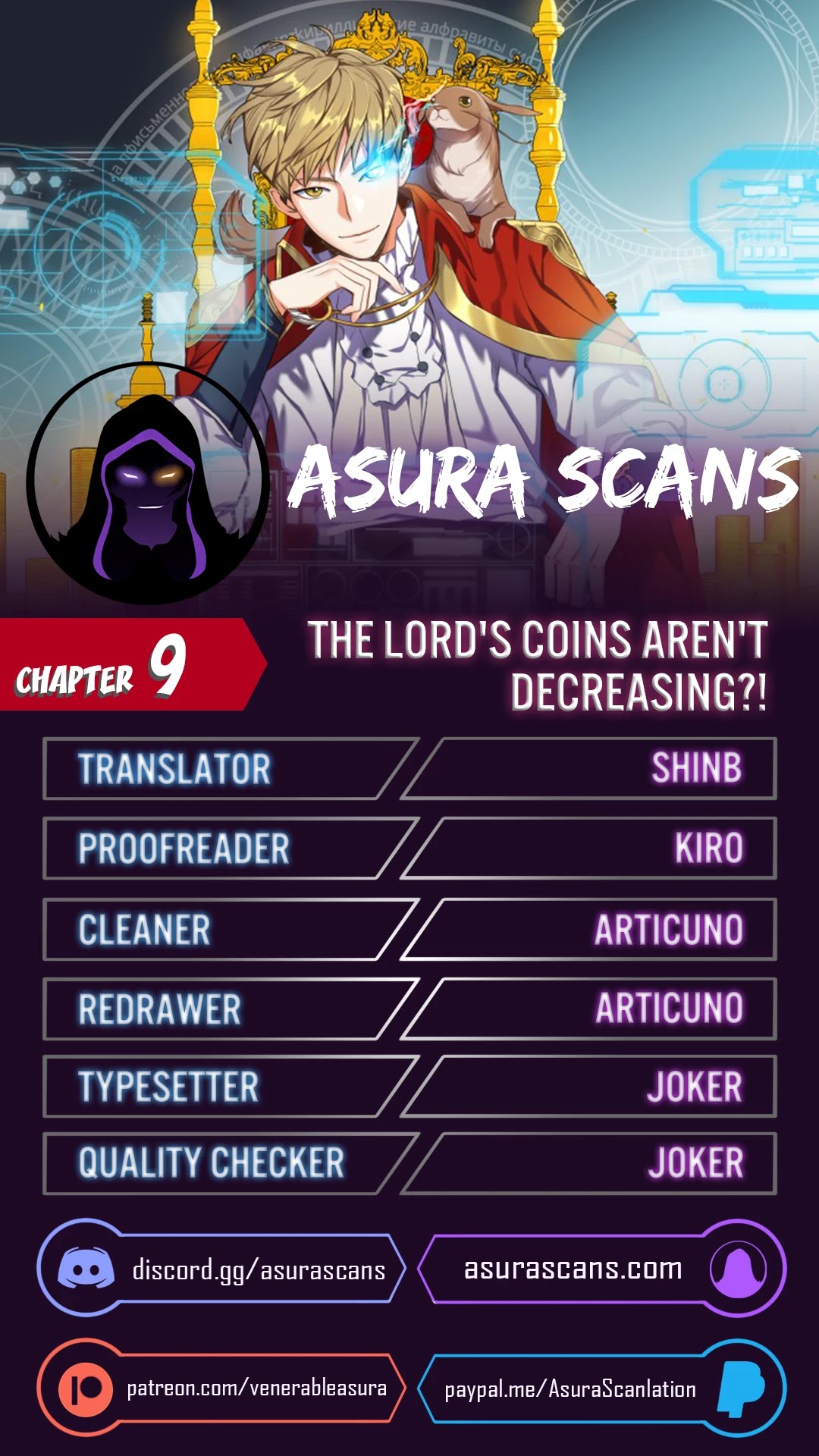 The Lord's Coins Aren't Decreasing?! Chapter 9 - Picture 1
