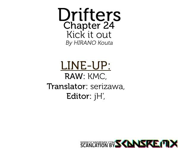 Drifters Vol.2 Chapter 24 : Kick It Out - Picture 1