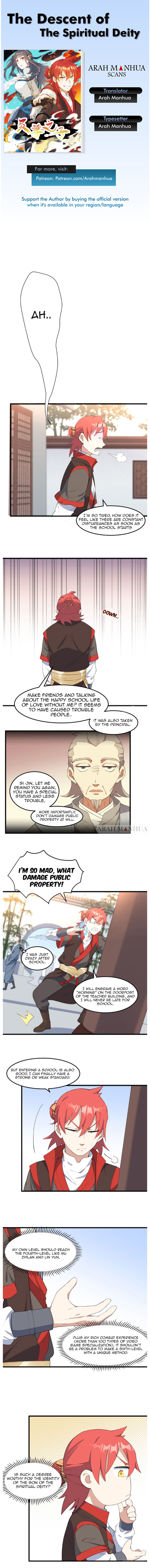 The Descendant Of The Spiritual Diety Chapter 13 - Picture 1