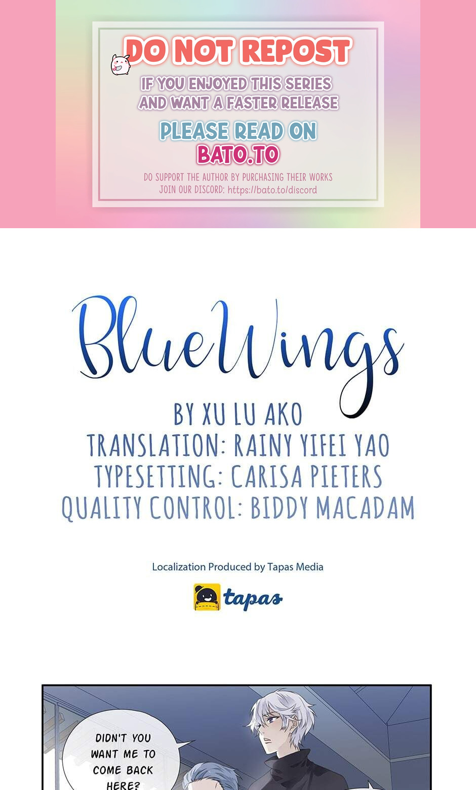 Blue Wings Chapter 332 - Picture 1