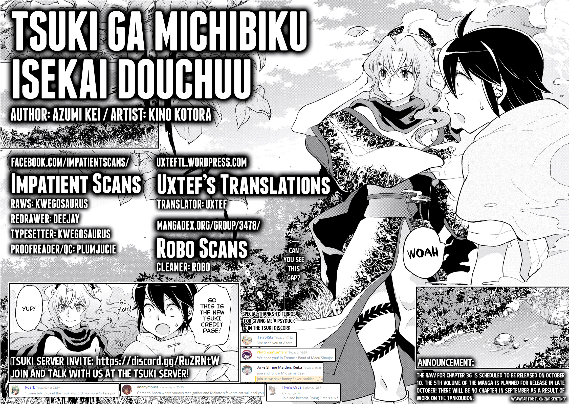 Tsuki Ga Michibiku Isekai Douchuu Chapter 35: Shadow Tail Hunters - Picture 2