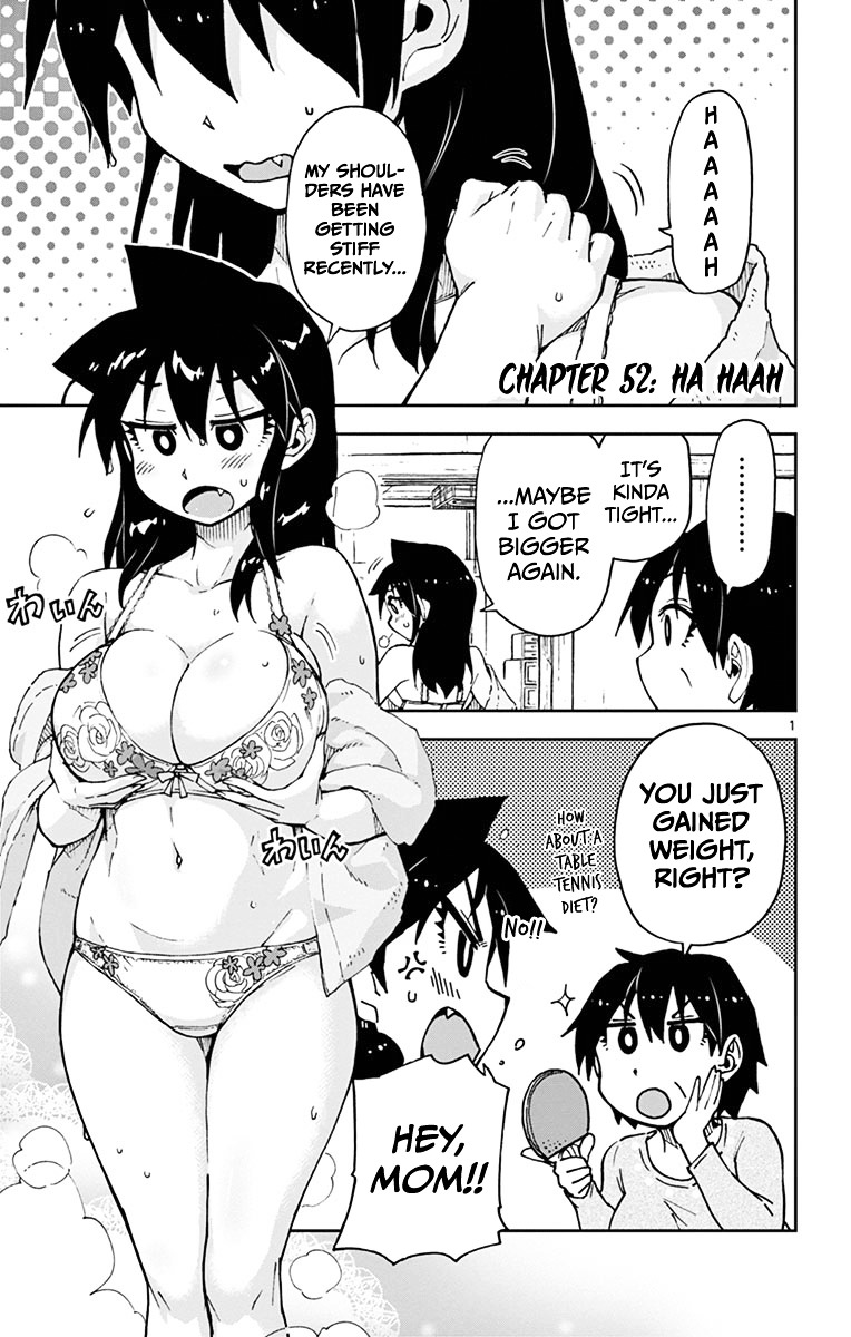 Amano Megumi Wa Suki Darake! Vol.6 Chapter 52: Ha Haah - Picture 1