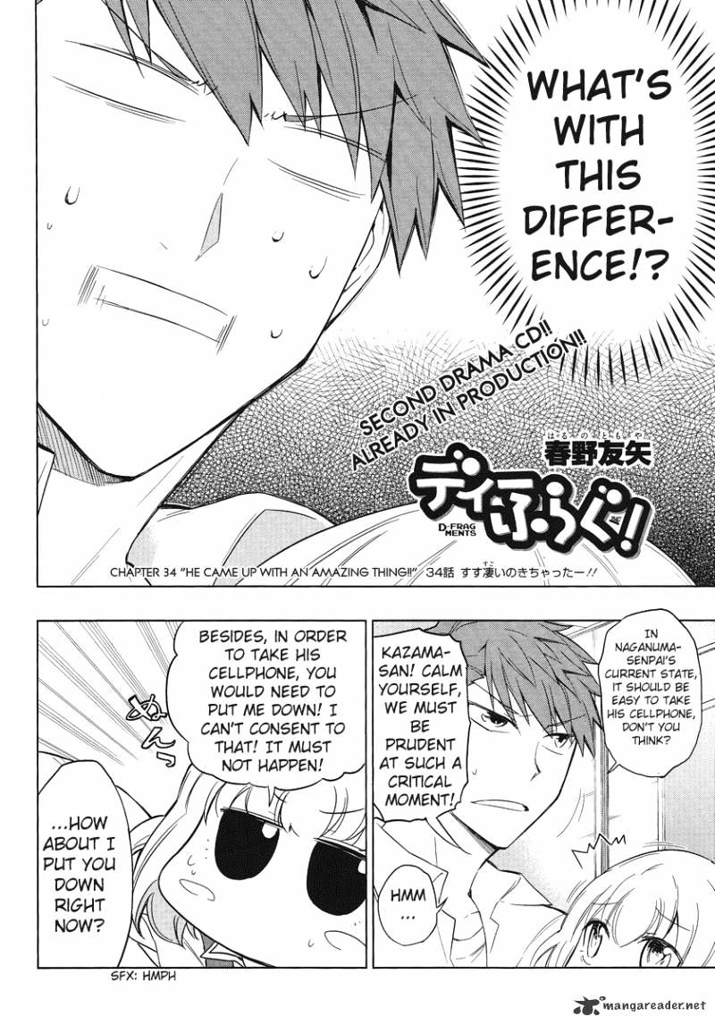 D-Frag! Chapter 34 : He Came Up With An Amazing Thing - Picture 2