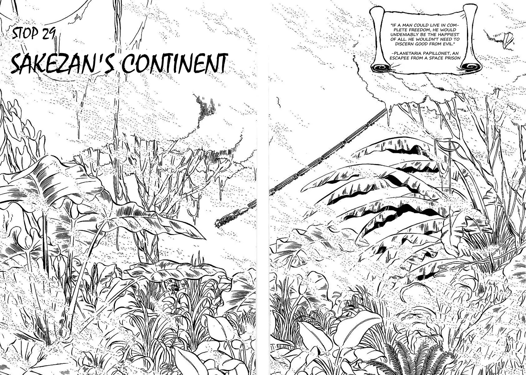 Ginga Tetsudou 999 Chapter 29: Sakezan's Continent - Picture 3