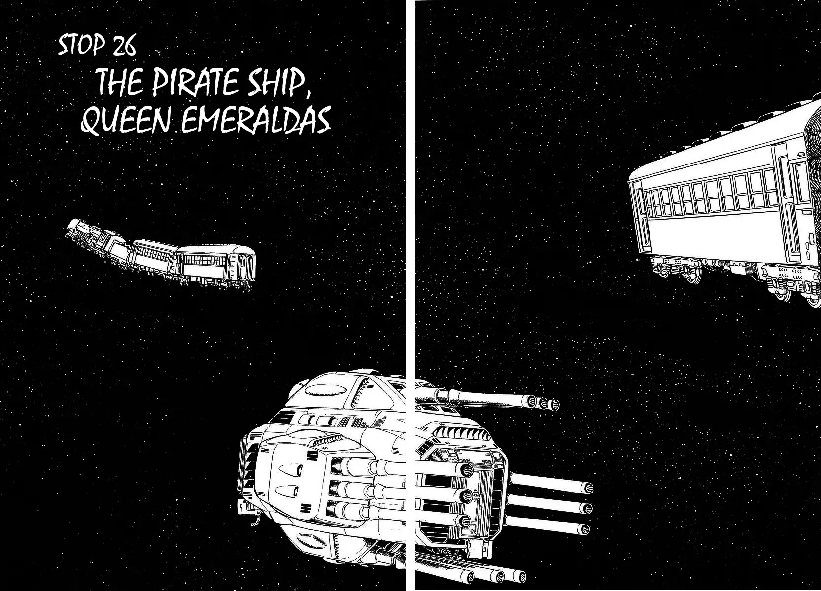 Ginga Tetsudou 999 Chapter 26: The Pirate Ship, Queen Emeraldas - Picture 3