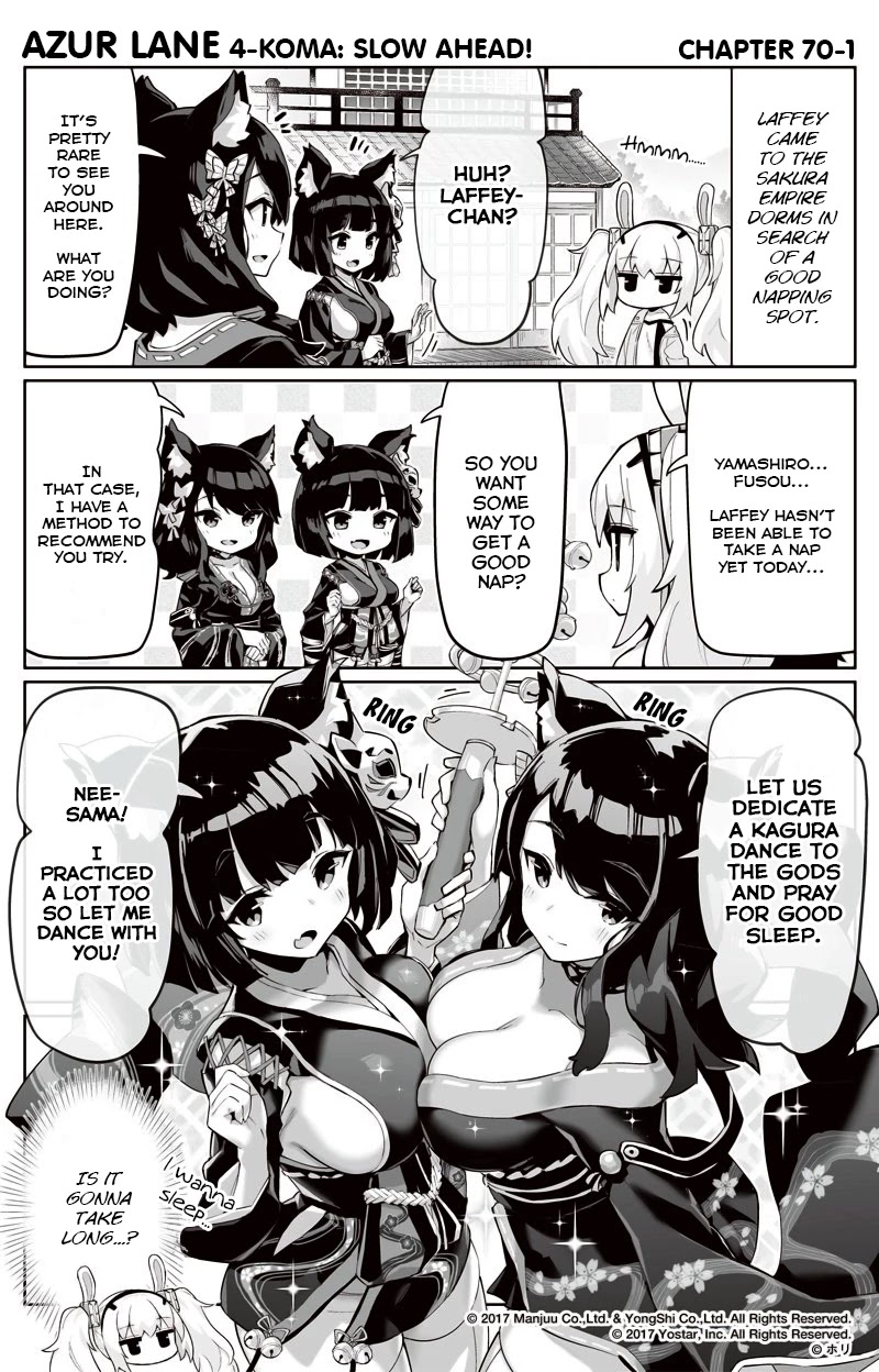 Azur Lane 4-Koma: Slow Ahead Chapter 70 - Picture 1