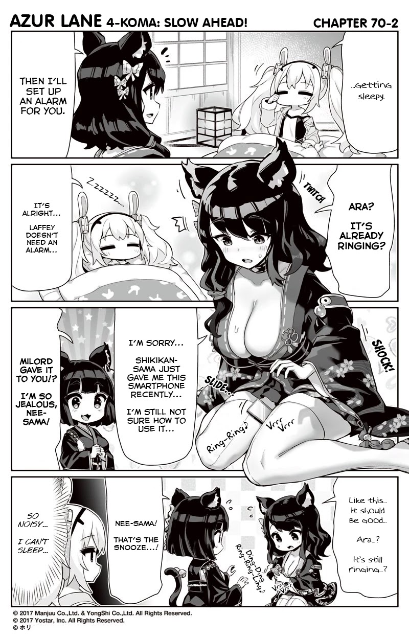 Azur Lane 4-Koma: Slow Ahead Chapter 70 - Picture 2