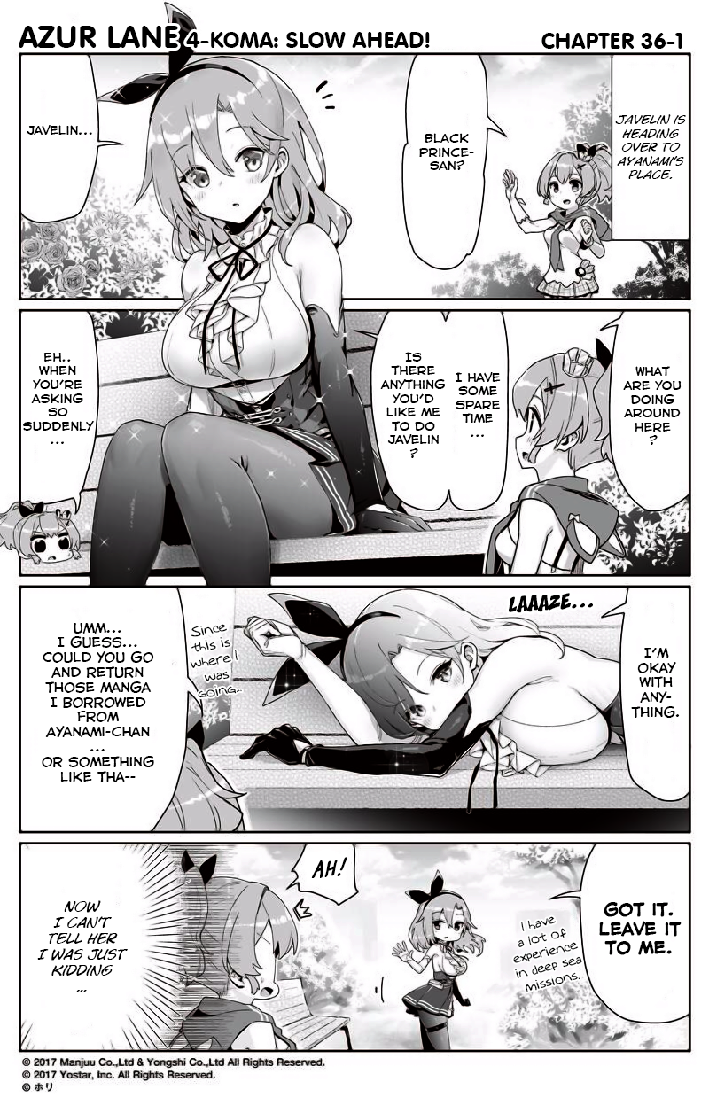 Azur Lane 4-Koma: Slow Ahead Chapter 36 - Picture 1