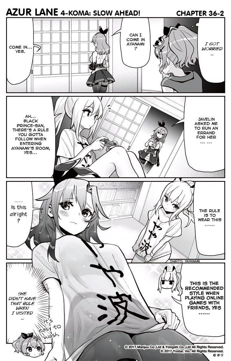 Azur Lane 4-Koma: Slow Ahead Chapter 36 - Picture 2
