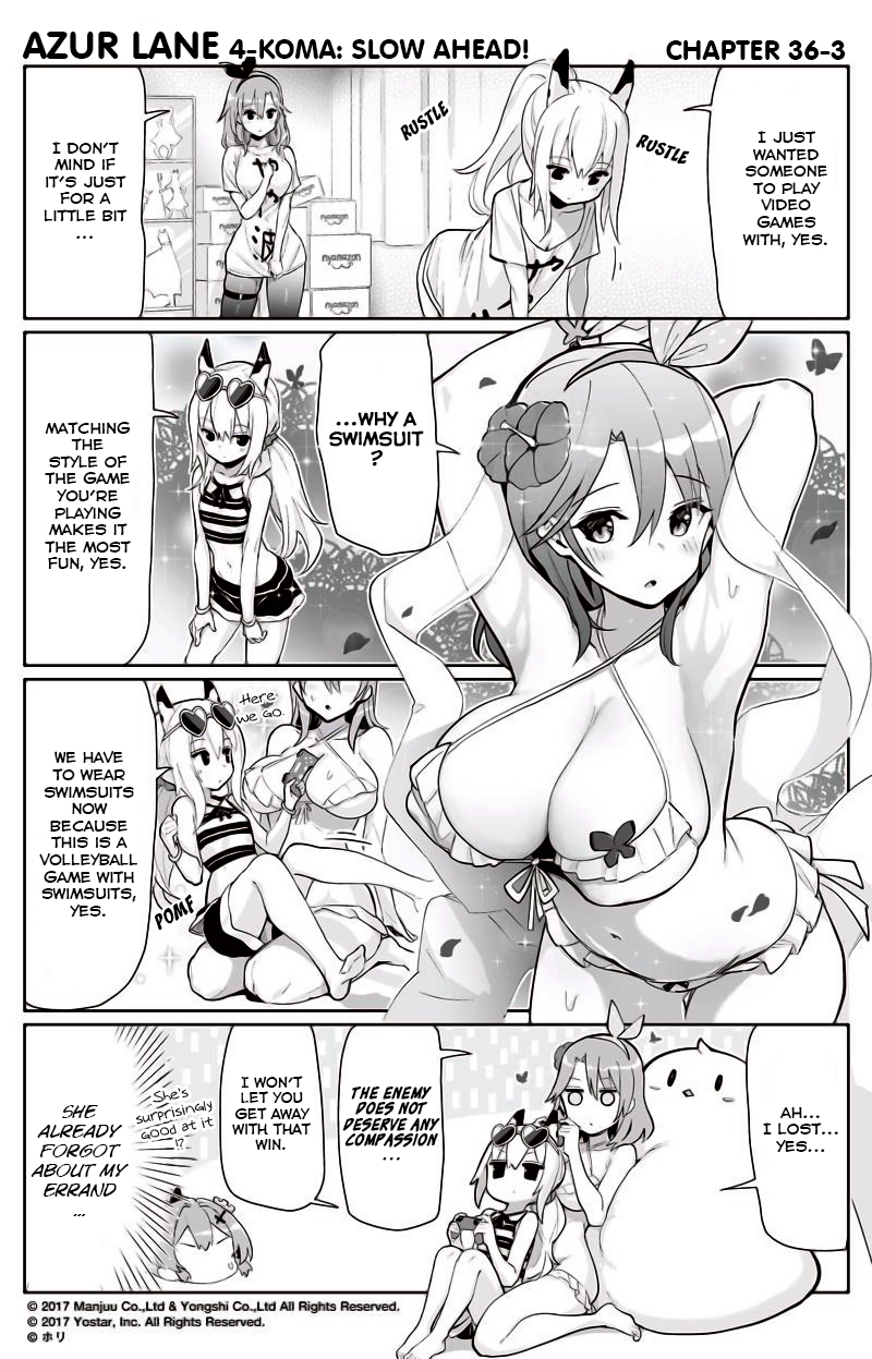 Azur Lane 4-Koma: Slow Ahead Chapter 36 - Picture 3