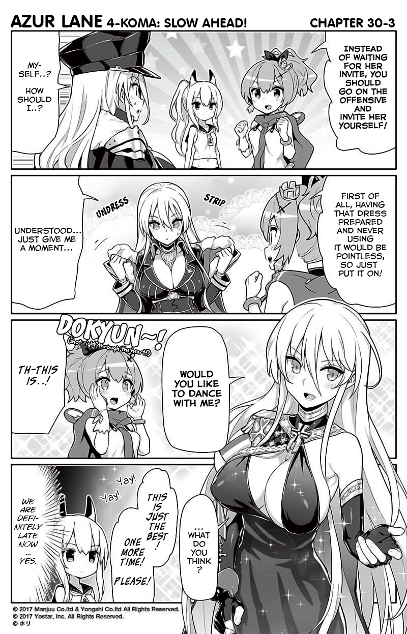Azur Lane 4-Koma: Slow Ahead Chapter 30 - Picture 3