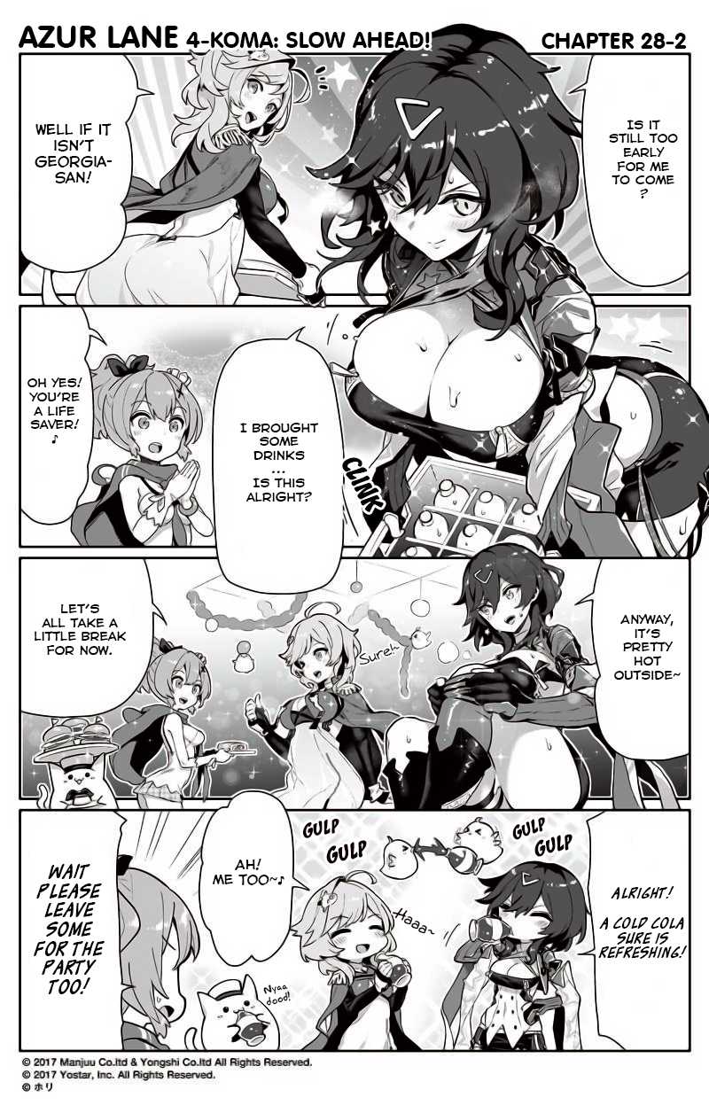 Azur Lane 4-Koma: Slow Ahead Chapter 28 - Picture 2
