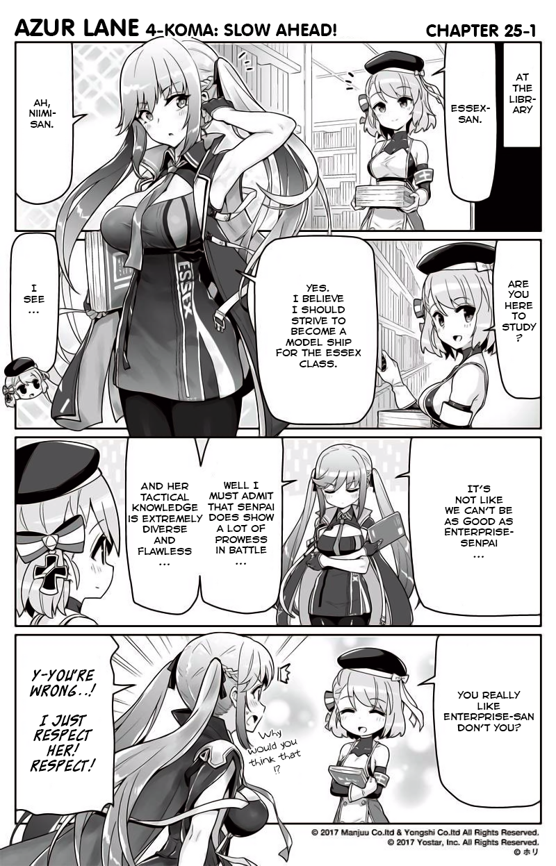 Azur Lane 4-Koma: Slow Ahead Chapter 25 - Picture 1