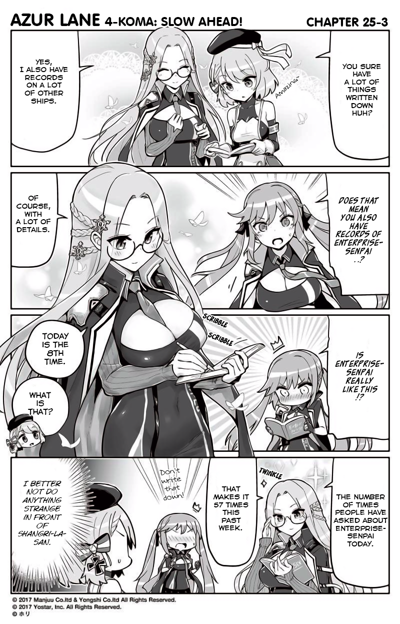 Azur Lane 4-Koma: Slow Ahead Chapter 25 - Picture 3