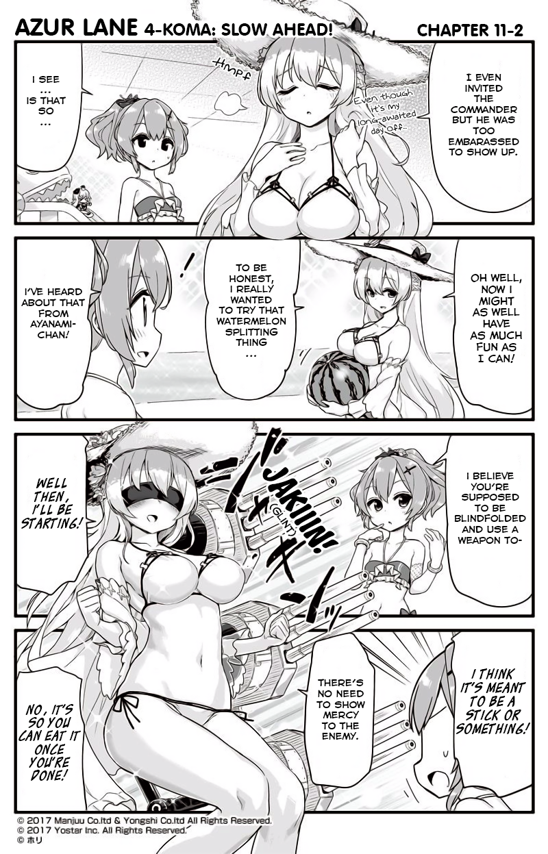 Azur Lane 4-Koma: Slow Ahead Chapter 11 - Picture 2