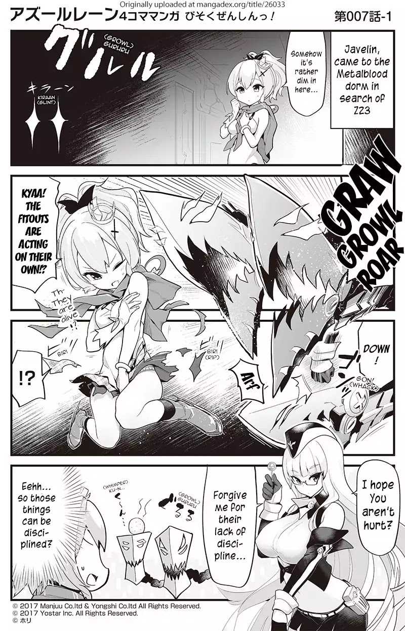 Azur Lane 4-Koma: Slow Ahead Chapter 7 - Picture 1