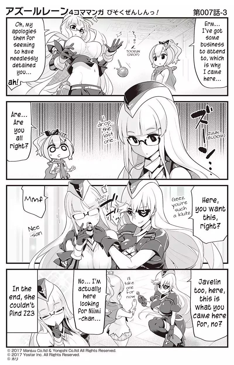 Azur Lane 4-Koma: Slow Ahead Chapter 7 - Picture 3