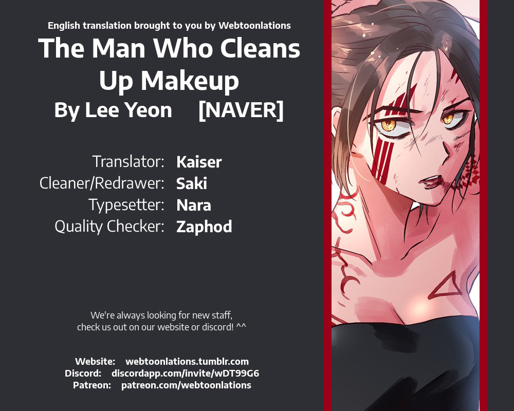 The Man Who Cleans Up Makeup - Page 1