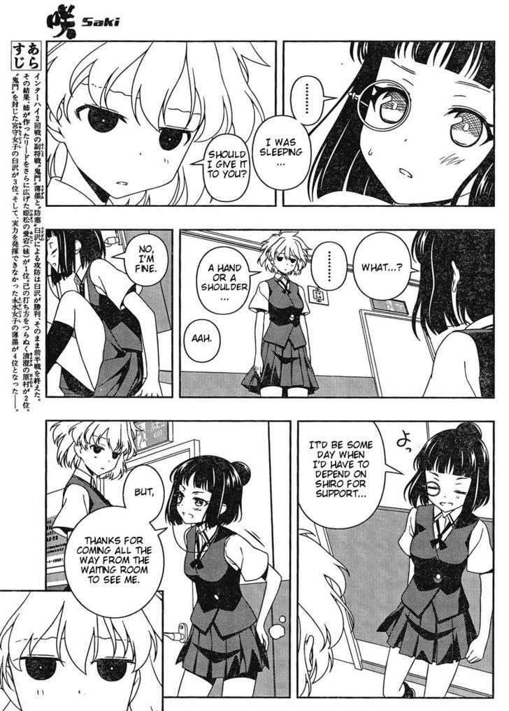 Saki Chapter 87 - Picture 3