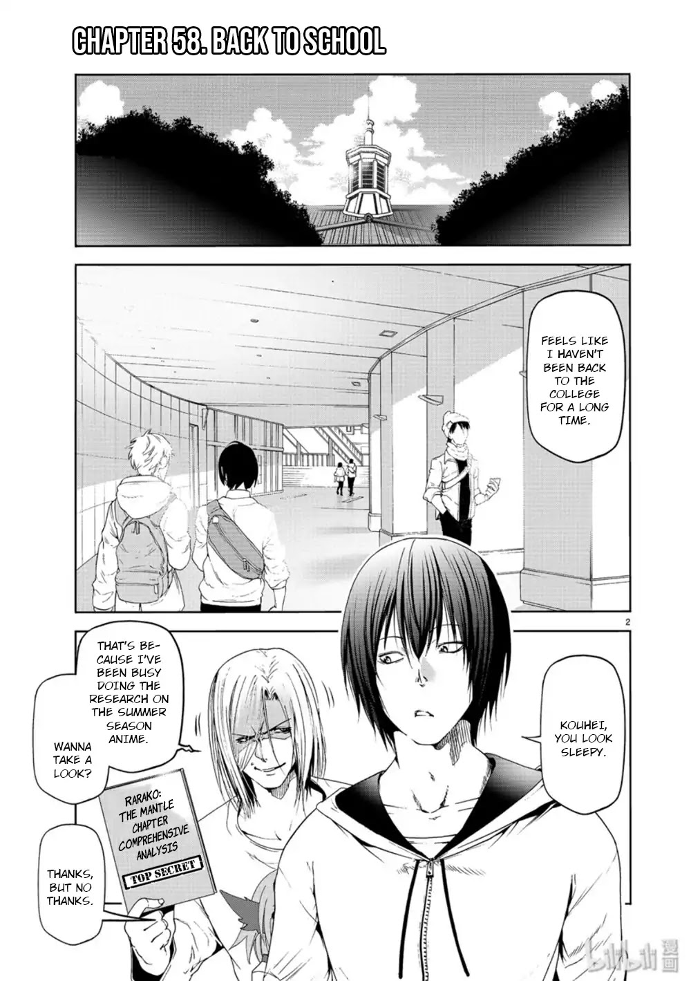 Grand Blue Chapter 58: Back To School - Picture 2