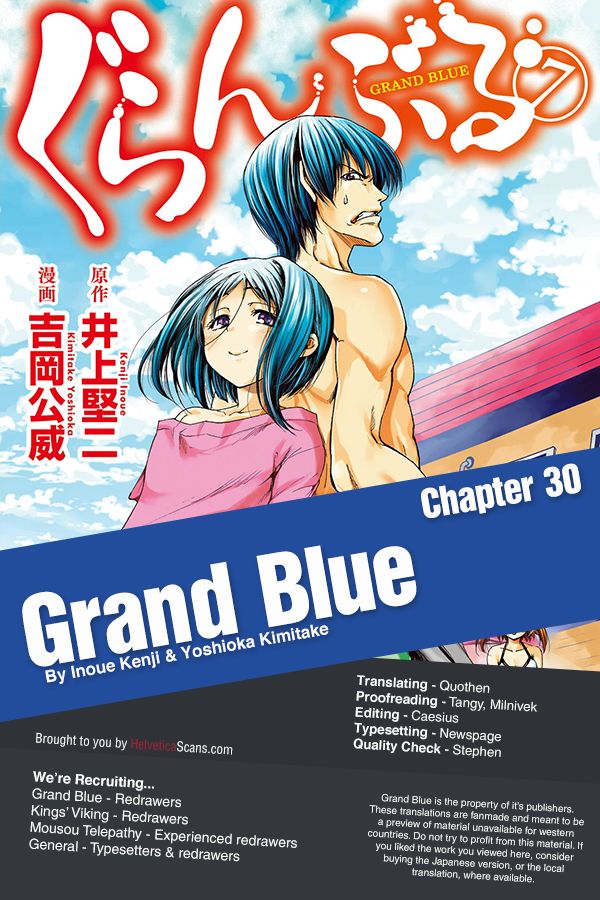 Grand Blue Chapter 30 : I M Not Stripping, Okay? - Picture 1