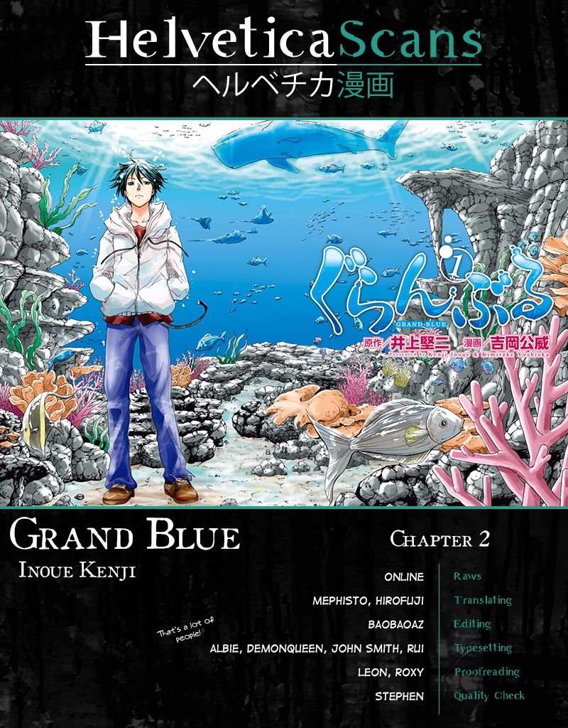 Grand Blue Chapter 2 : Welcoming Party - Picture 1