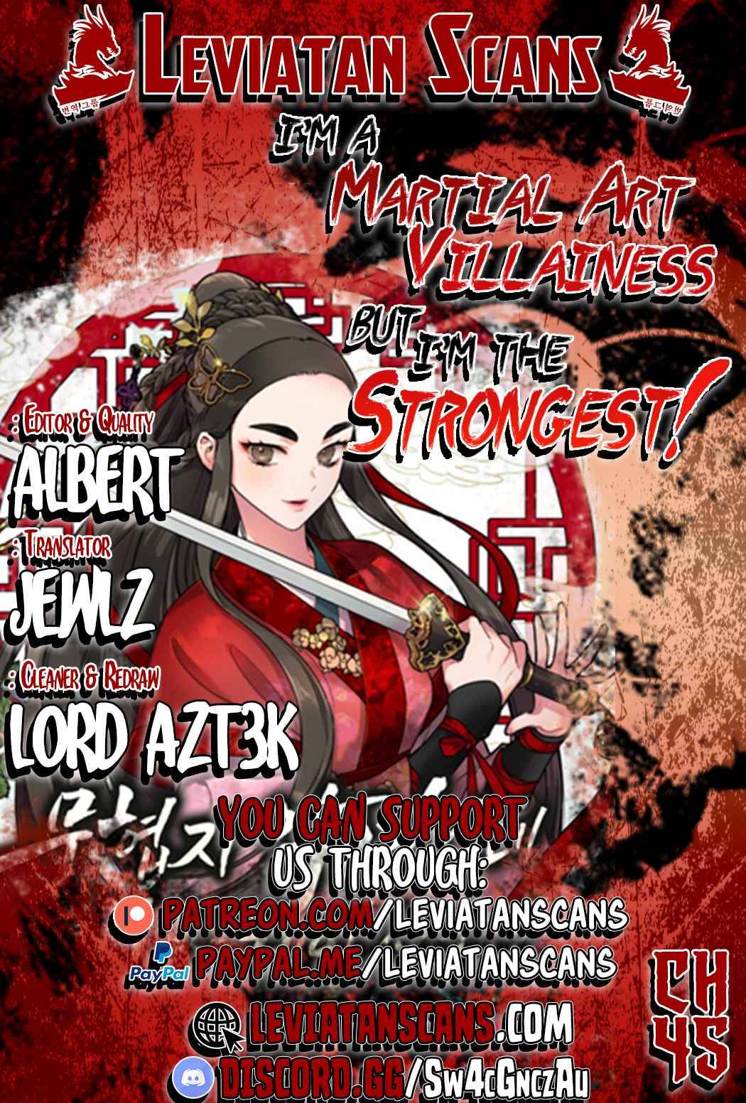 I’M A Martial Art Villainess But I’M The Strongest! Chapter 45 - Picture 1