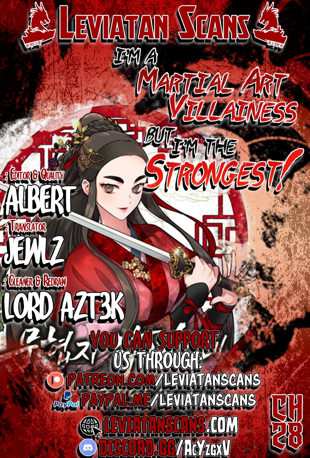 I’M A Martial Art Villainess But I’M The Strongest! Chapter 28 - Picture 1