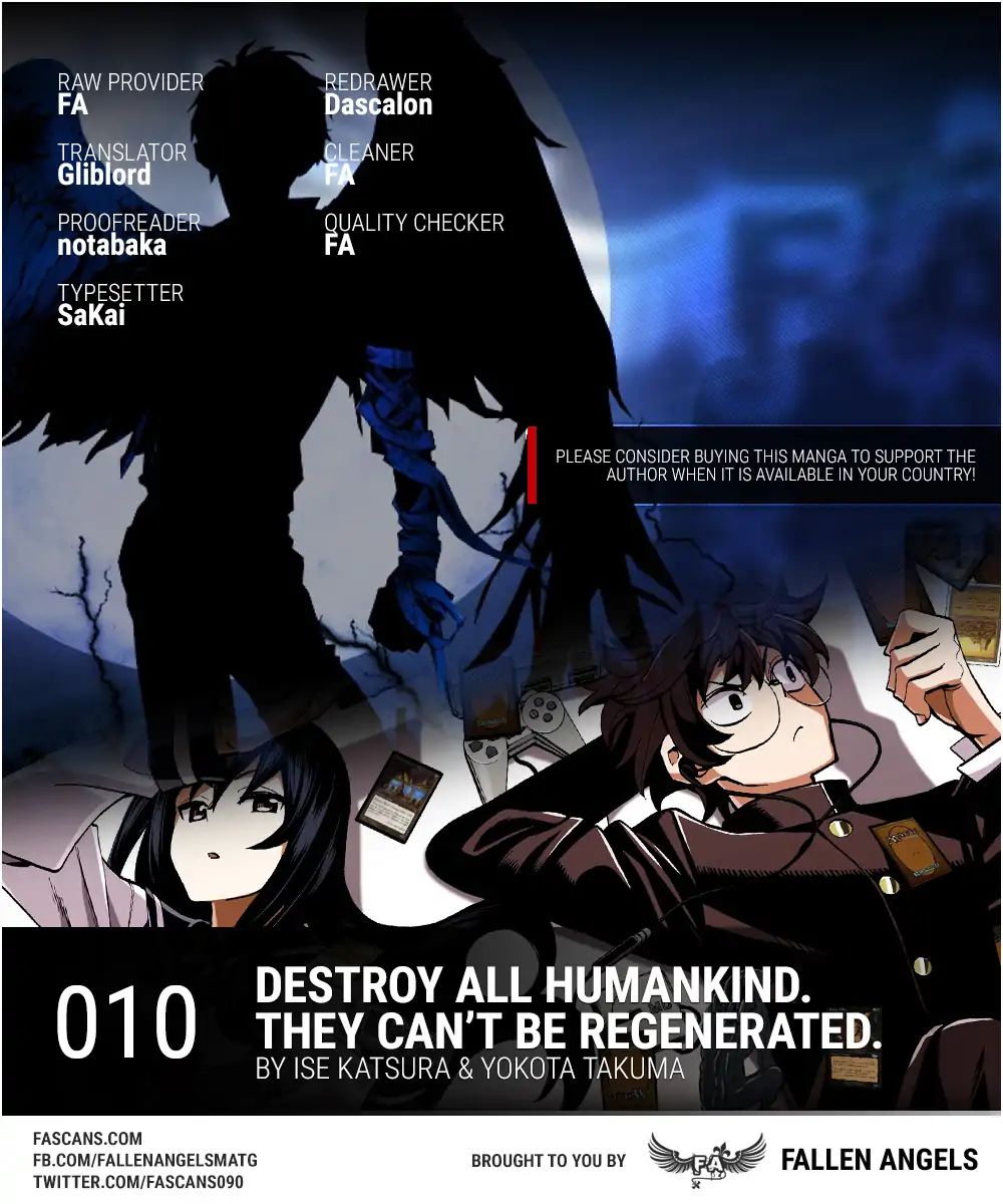 Destroy All Of Humanity. It Can't Be Regenerated. Vol.3 Chapter 10: Our Sanctury - Picture 1
