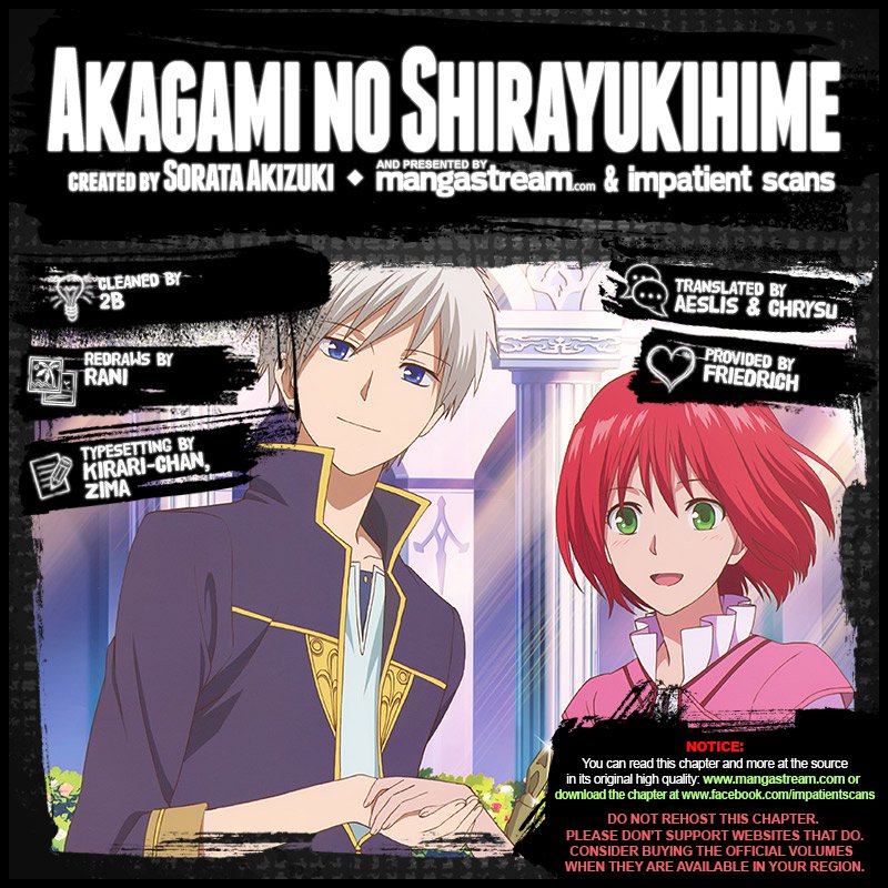 Akagami No Shirayukihime Chapter 110: -No Title- - Picture 3