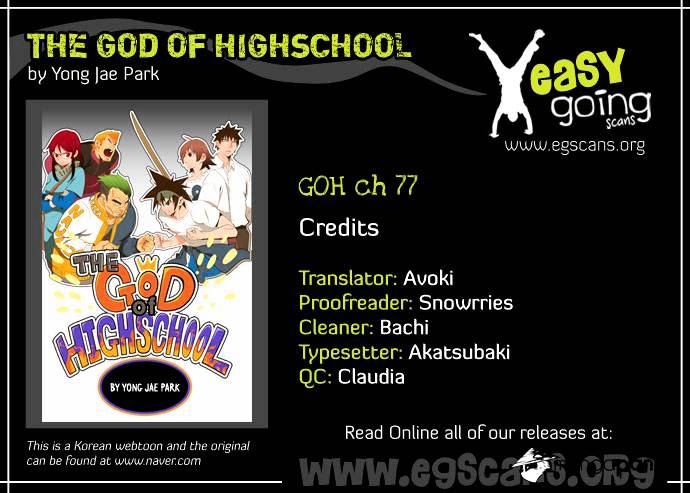The God Of High School Chapter 77 - Picture 1