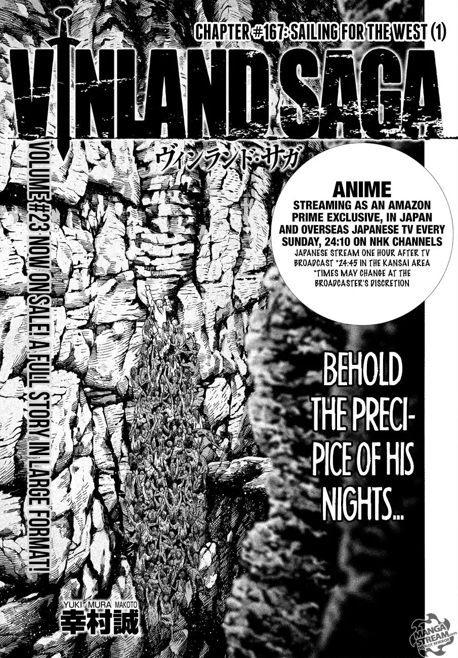 Vinland Saga Chapter 167: Sailing For The West (1) - Picture 1