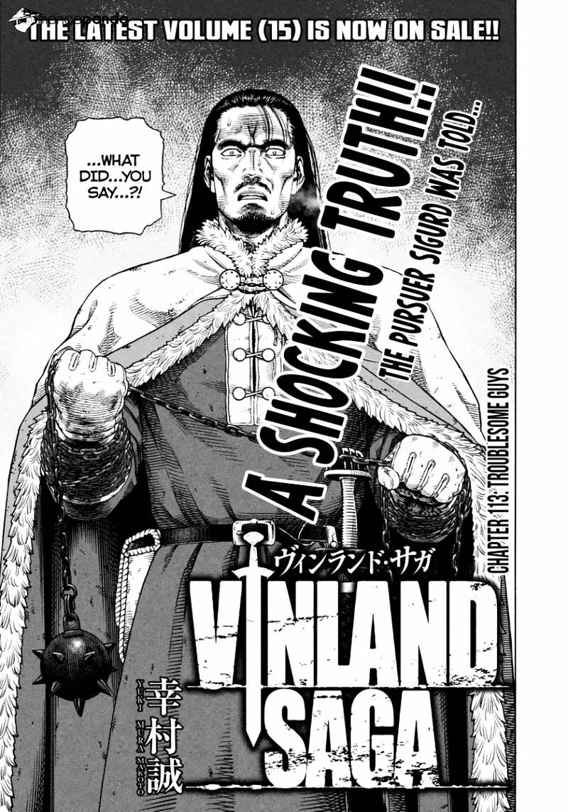 Vinland Saga Chapter 113 : Troublesome Guys - Picture 1